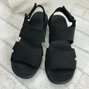 Skechers Women's Black Strappy Sandals